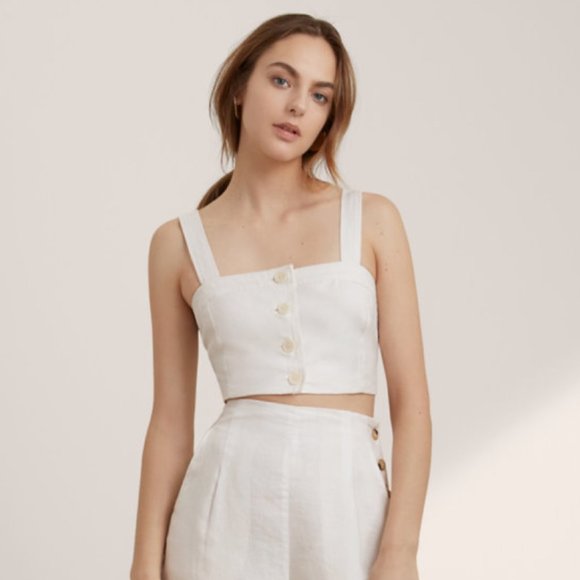 NWT Tournus bra top (White) - Picture 2 of 4